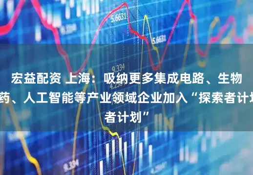 宏益配资 上海：吸纳更多集成电路、生物医药、人工智能等产业领域企业加入“探索者计划”