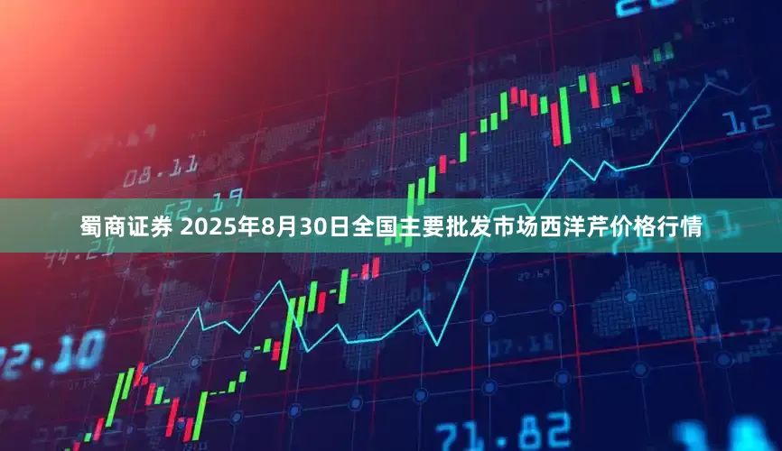蜀商证券 2025年8月30日全国主要批发市场西洋芹价格行情